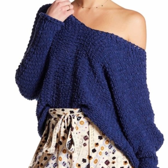 Free People Dolphin Bay V-Neck Sweater - Picture 3 of 8